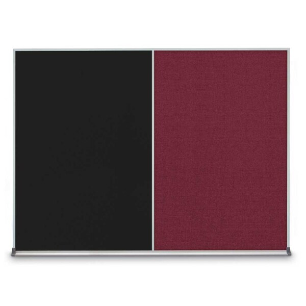 Triple Door Radius Corkboard, 72"X36", S